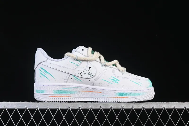 All categories Nk Air Force 1 Air Force series Nk Air Force 1 Low Air Force low top Nike Air Force 1'07 Low "Aquarius" Hand-painted graffiti Twelve constellations series Taurus Air Force One low-top casual sneakers Constellation 120-218
